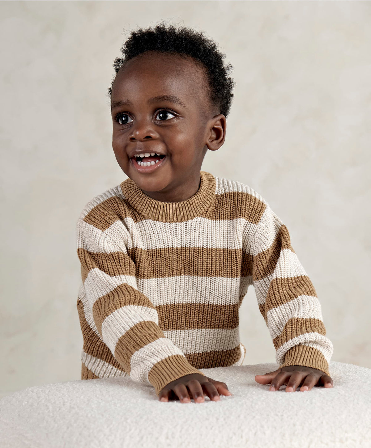 Mamas & Papas Outfits & Sets Stripe Knitted Jumper & Leggings Set