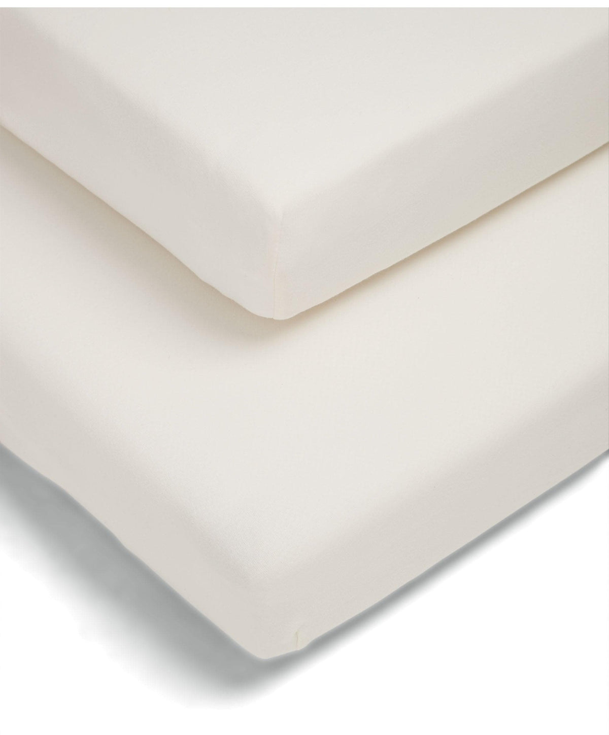 Mamas & Papas Petite Cot Fitted Sheets (2 Pack) – Cream