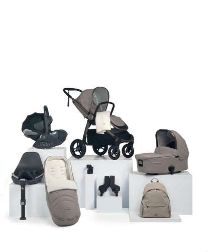 Mamas & Papas Pushchairs Ocarro Pushchair Complete Bundle with Cybex Cloud T Car Seat & Base (9 Pieces) - Studio