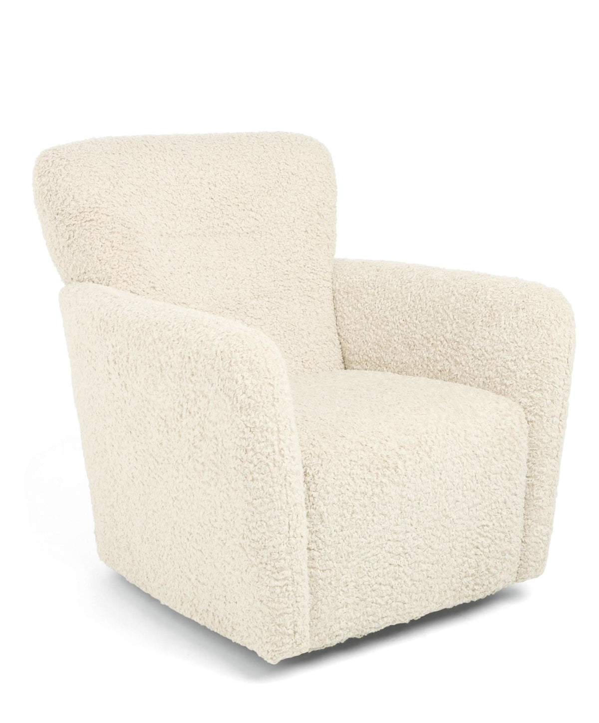 Mamas & Papas Settle Nursing Chair & Stool - Snow Teddy