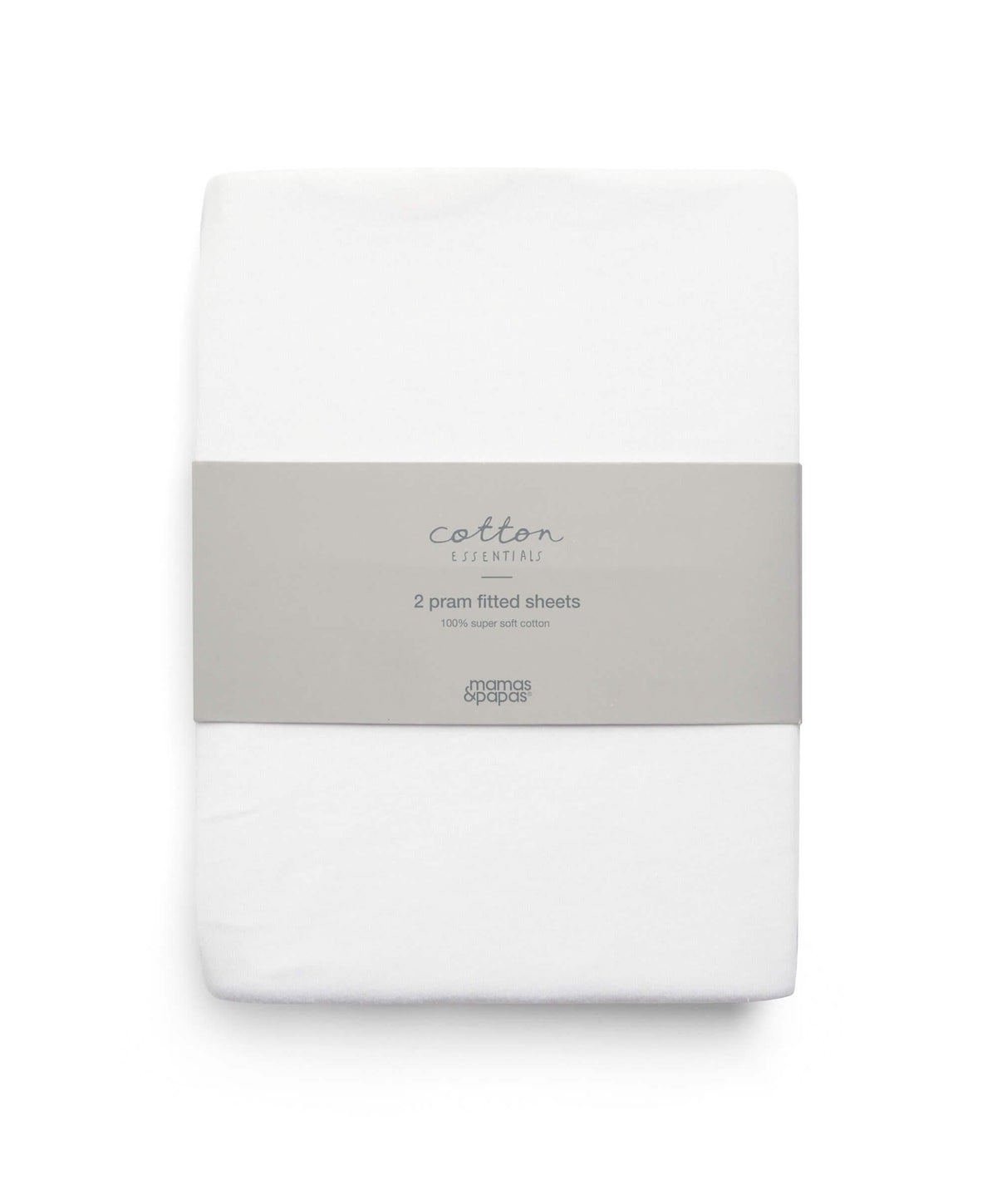 Mamas & Papas Sheets Carrycot/Large Moses Fitted Sheets (2 pack)