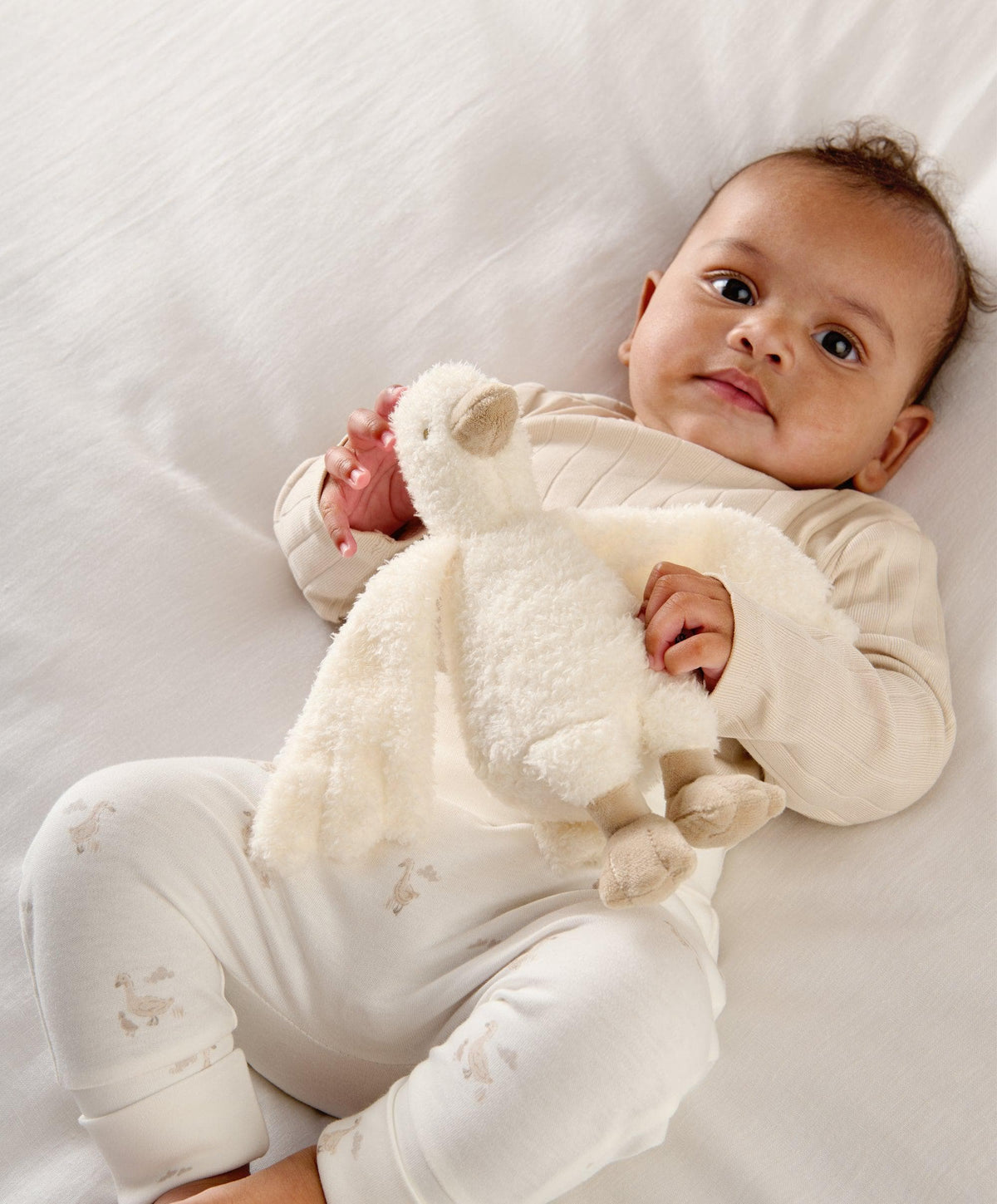 Mamas & Papas Soft Toys Welcome to the World Duckling Beanie Soft Toy