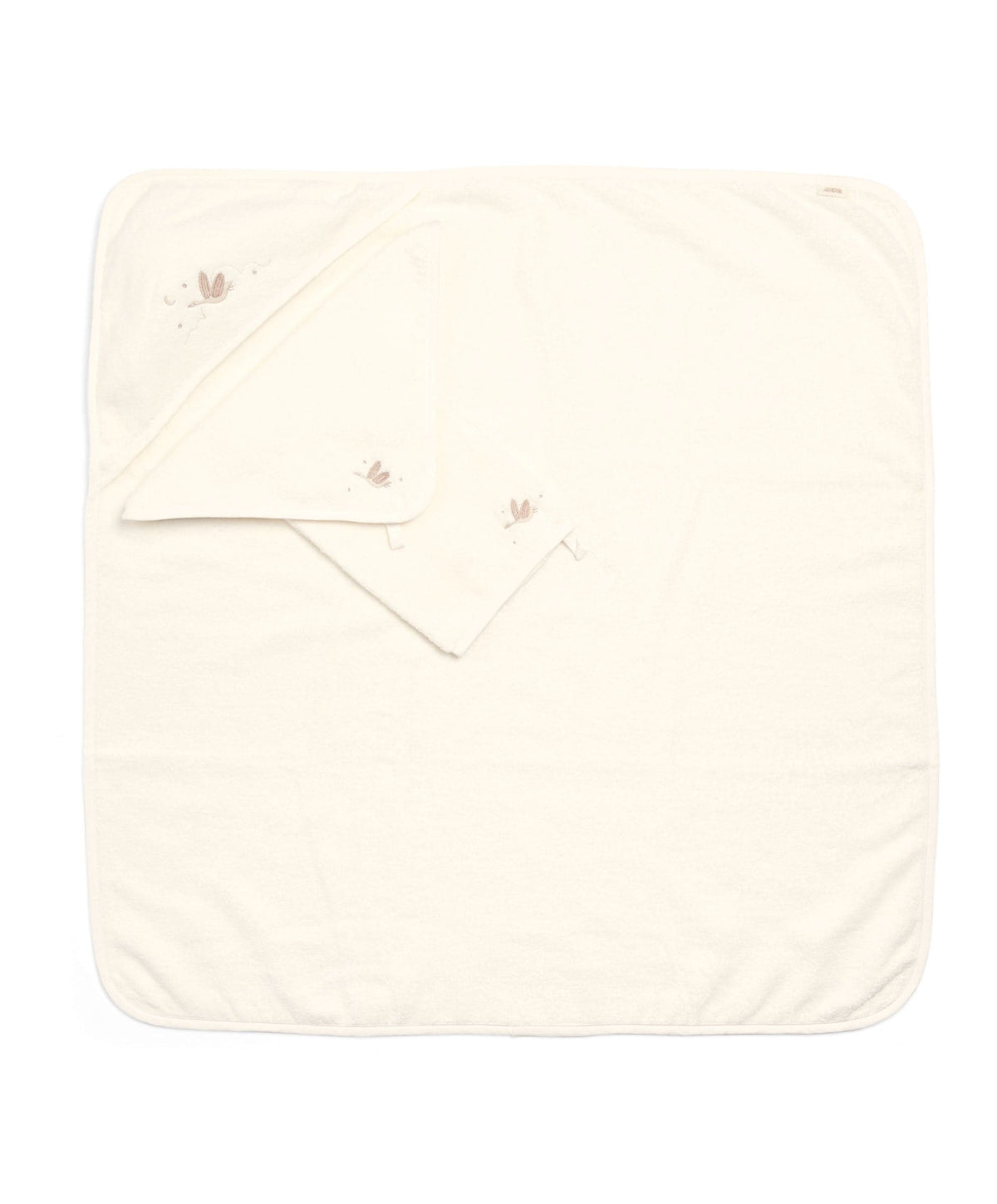 Mamas & Papas Towelling Baby Towelling Set (3 Pack) - Welcome to the World Duckling