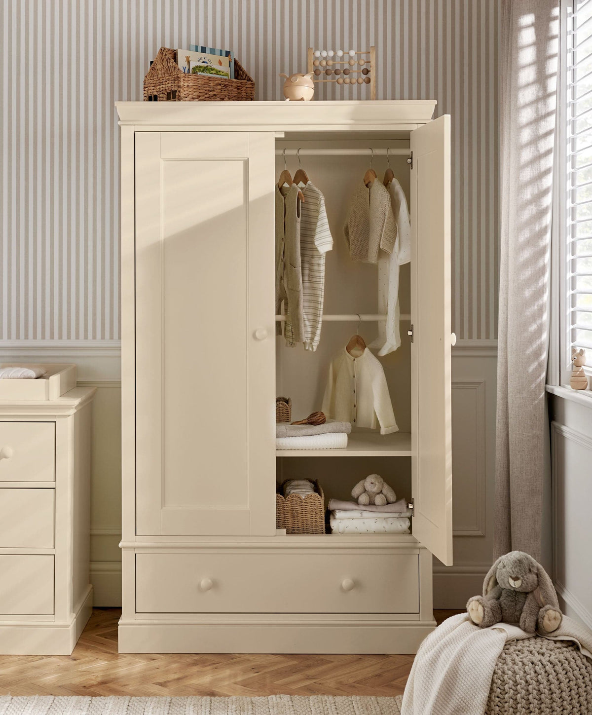 Mamas & Papas Wardrobes Oxford Wardrobe - Cashmere