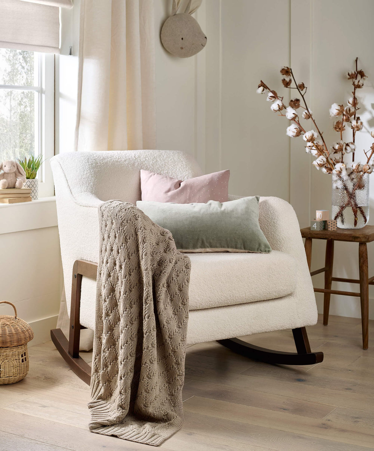 Mamas & Papas Welcome to the World Seedling Knitted Blanket - Diamond