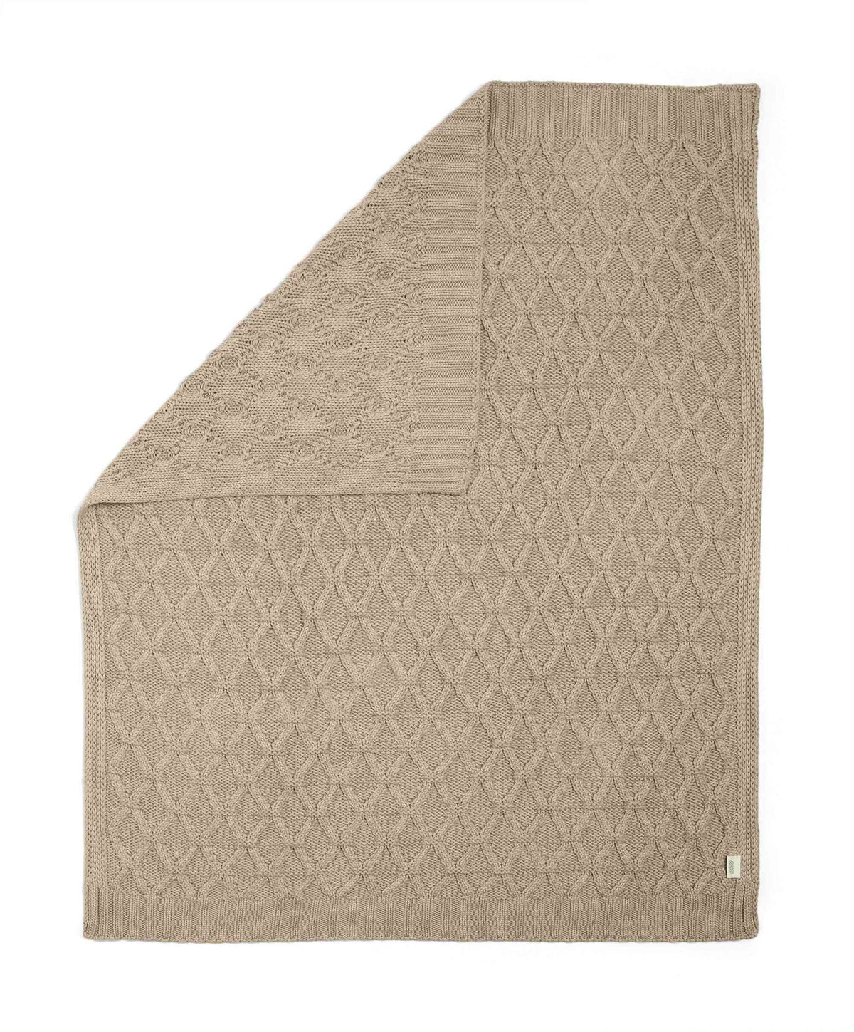Mamas & Papas Welcome to the World Seedling Knitted Blanket - Diamond