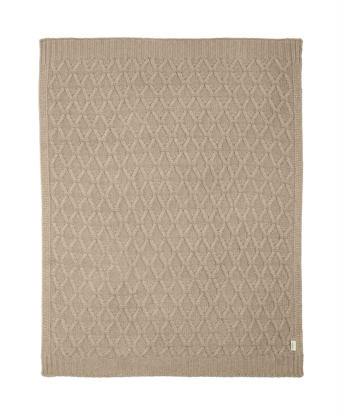 Mamas & Papas Welcome to the World Seedling Knitted Blanket - Diamond