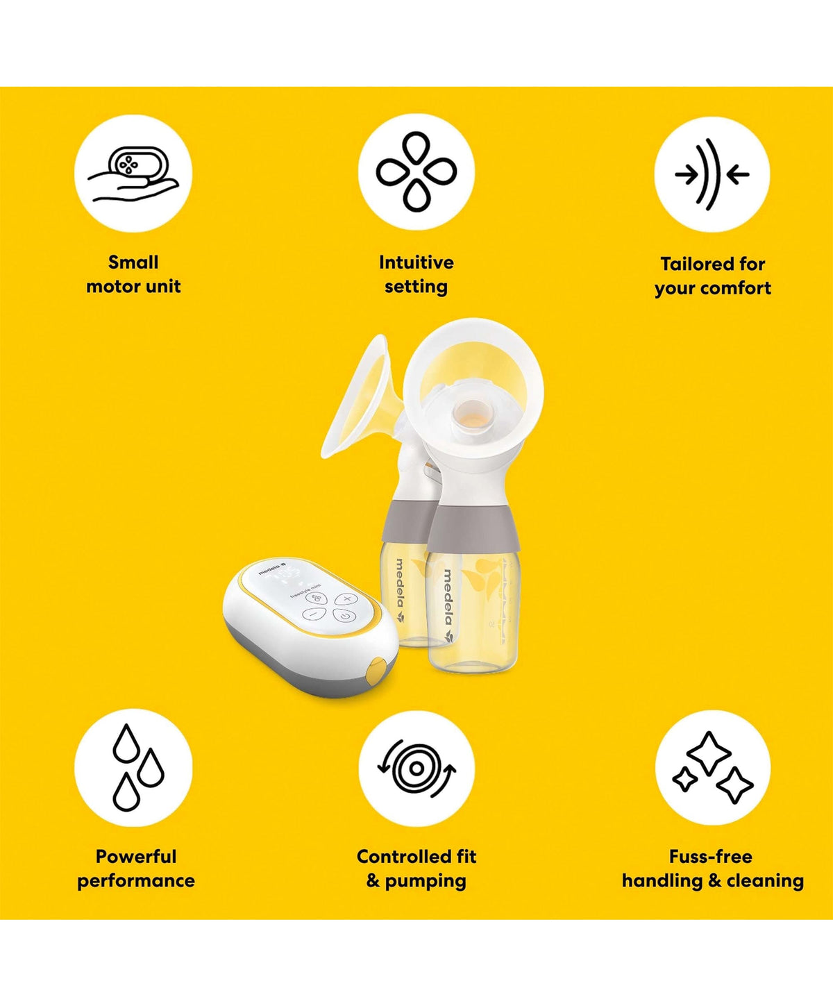 Medela Breastfeeding Freestyle Mini Classic Double Electric Breast Pump