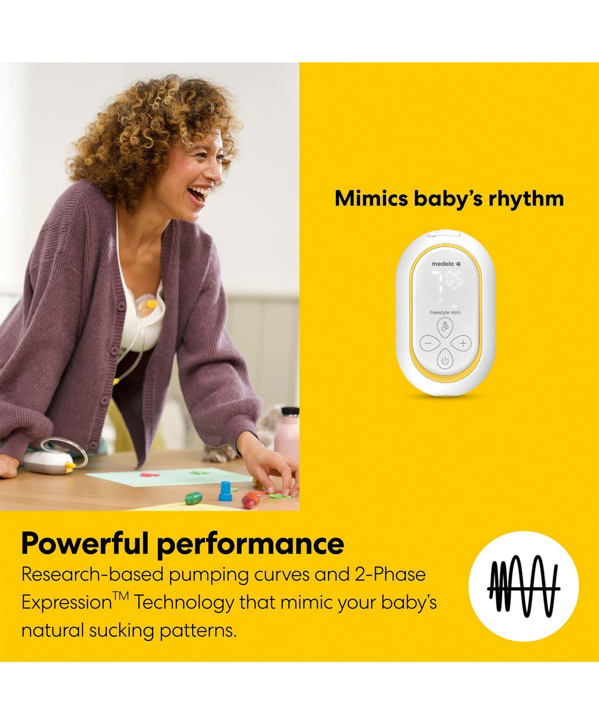 Medela Breastfeeding Freestyle Mini Hands Free Double Electric Breast Pump