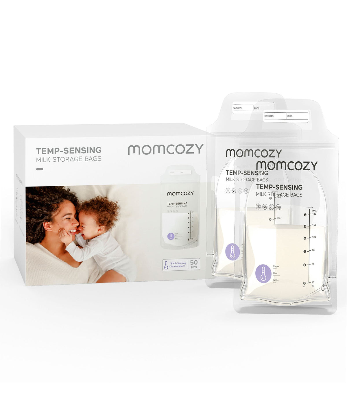 Momcozy Breastfeeding Momcozy Breastmilk Bag 50pcs