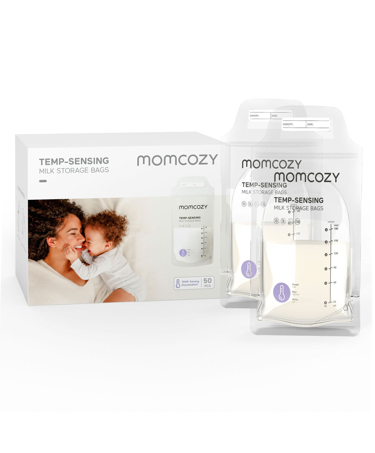 Momcozy Breastfeeding Momcozy Breastmilk Bag 50pcs