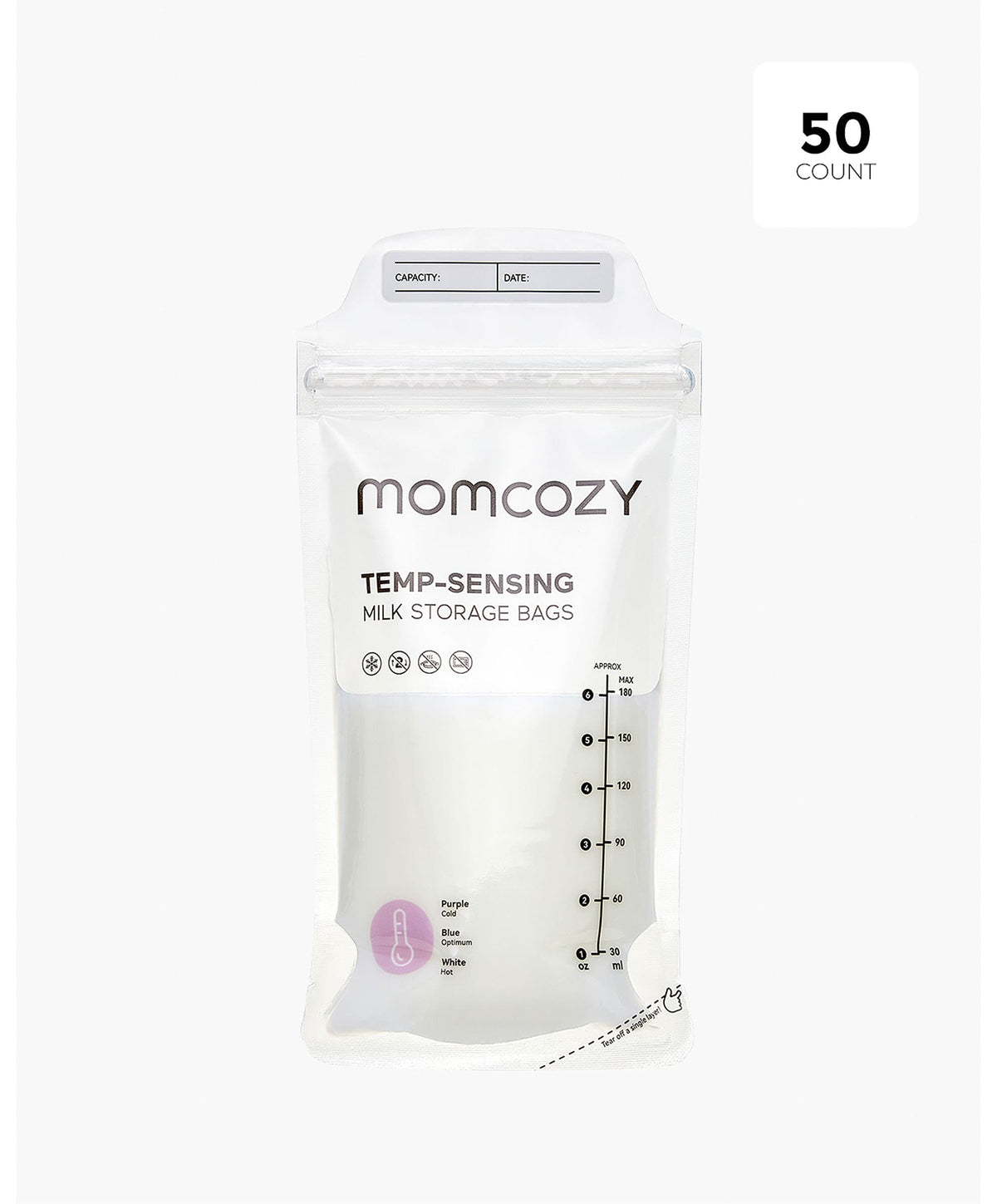 Momcozy Breastfeeding Momcozy Breastmilk Bag 50pcs