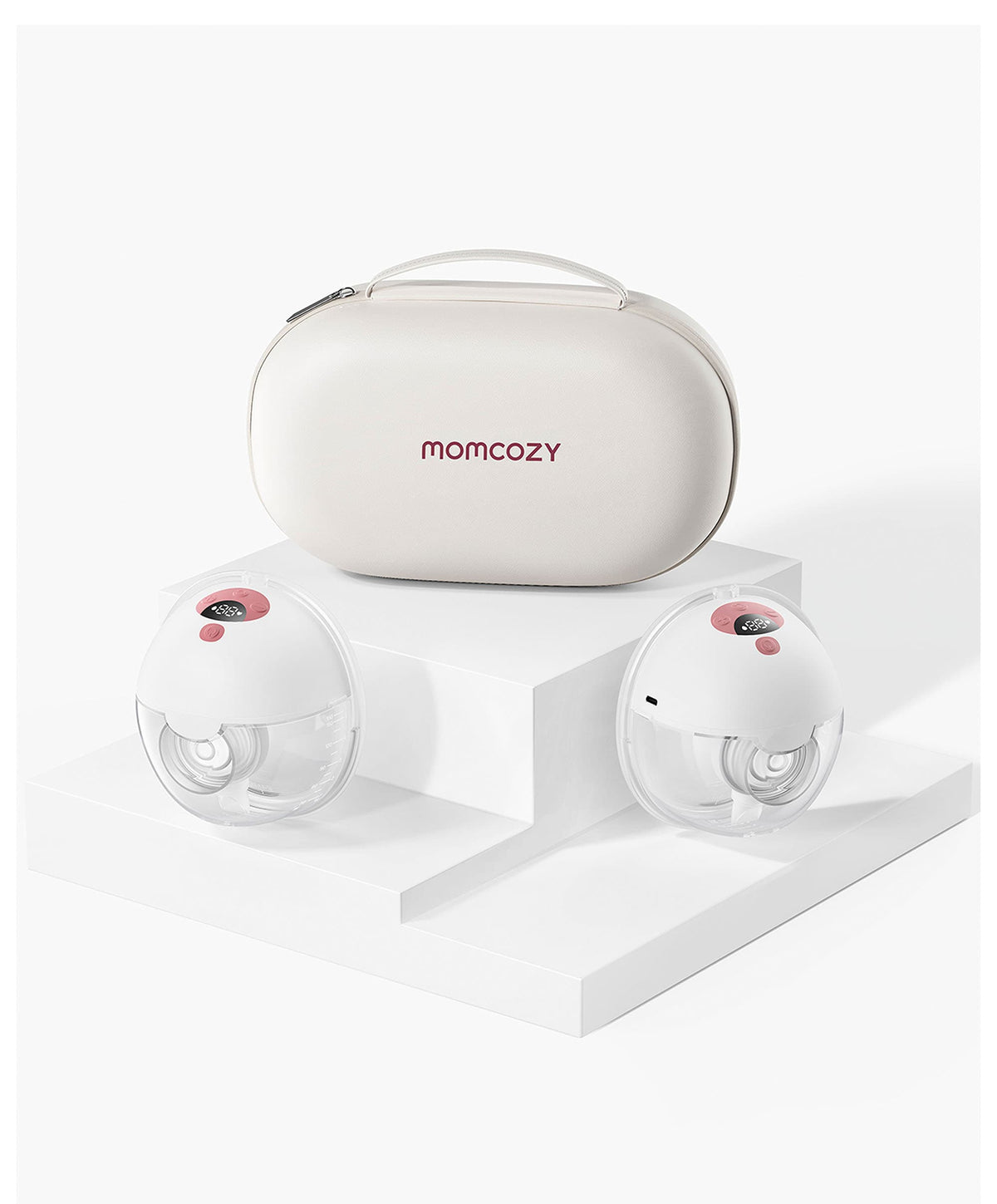 Momcozy Breastfeeding Momcozy Double M5 Wearable Electric Breast Pump - Maroon