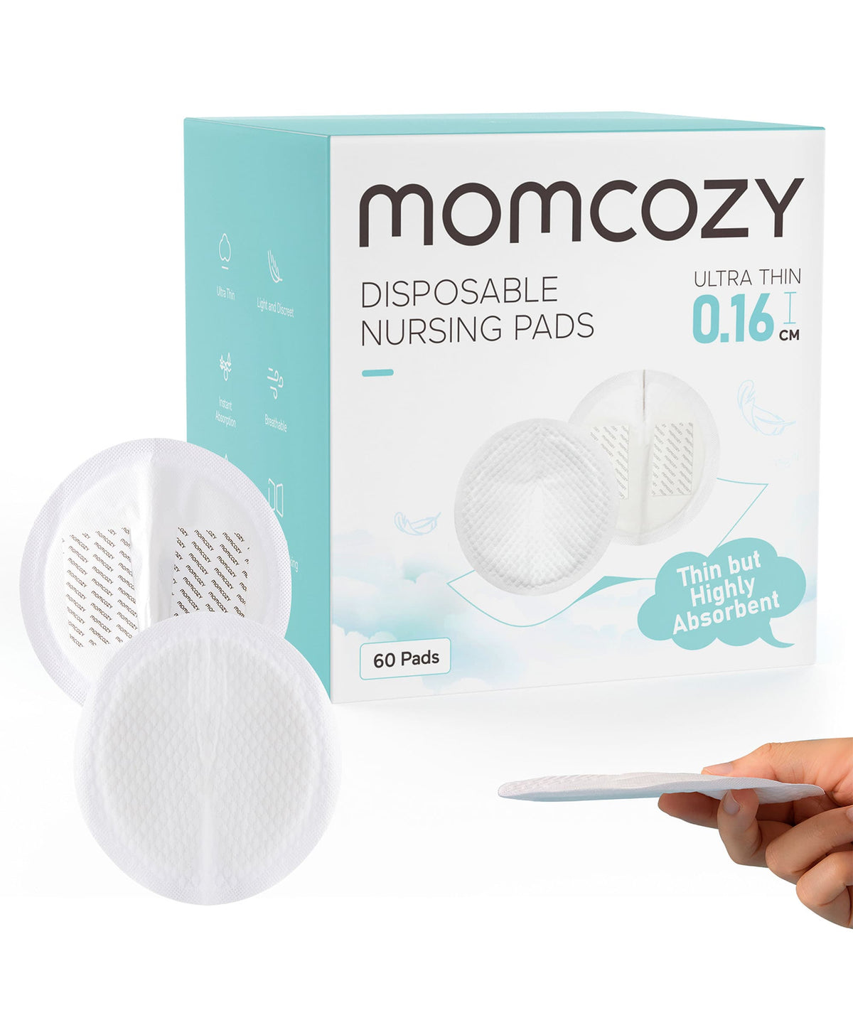 Momcozy Breastfeeding Momcozy Ultra-Thin Disposable Nursing Pads