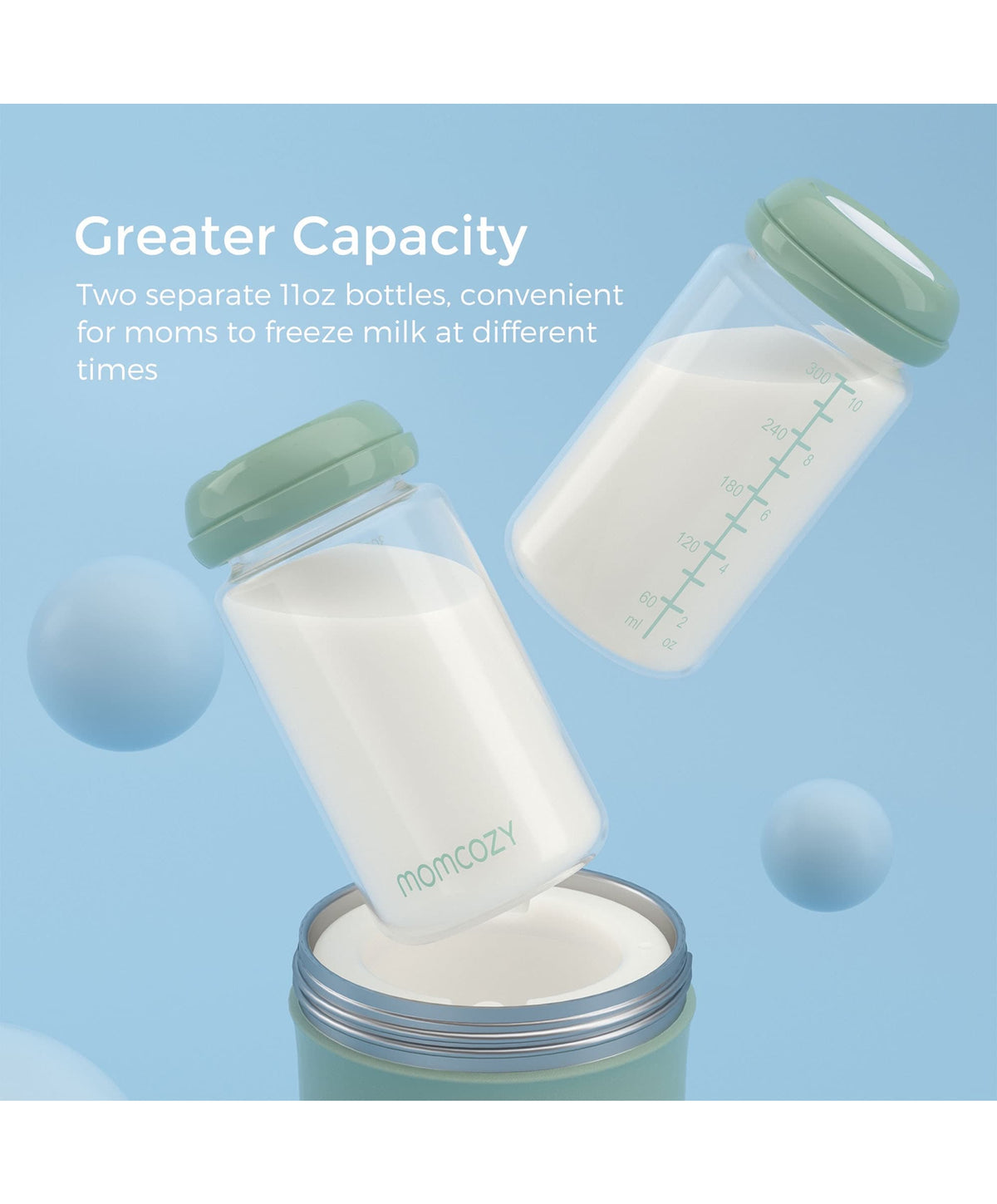 Momcozy Momcozy Portable Breast Milk Cooler - Green