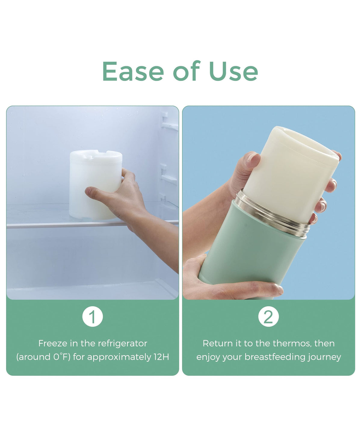 Momcozy Momcozy Portable Breast Milk Cooler - Green
