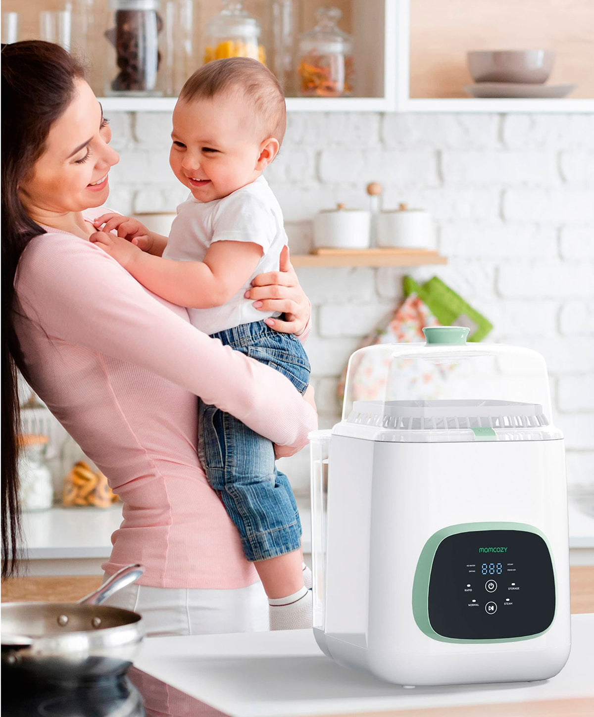 Momcozy Sterilisers Momcozy KleanPal Pro Baby Bottle Washer - Sterilizer