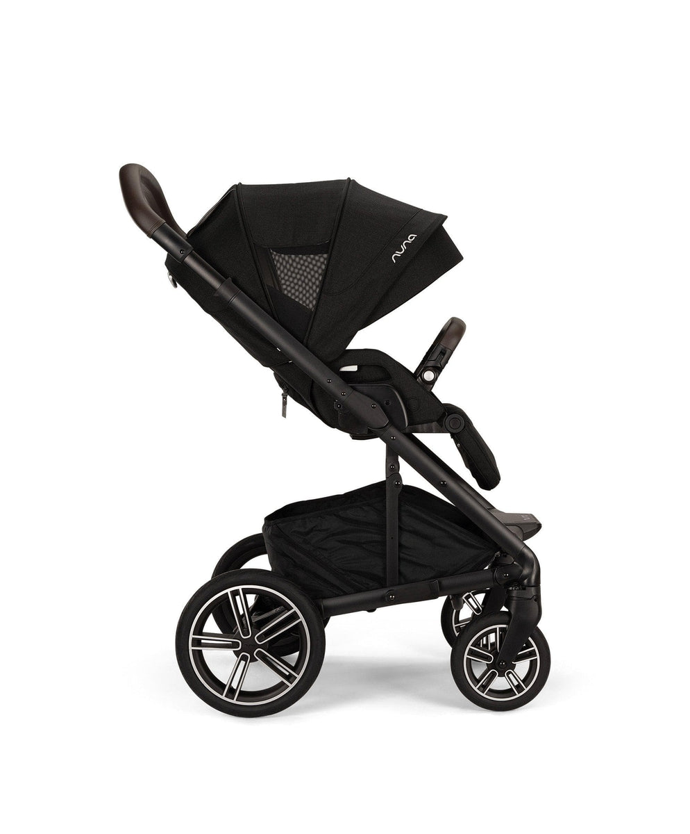 Nuna Mixx Next Caviar Travel Bundle with PIPA Next Car Seat