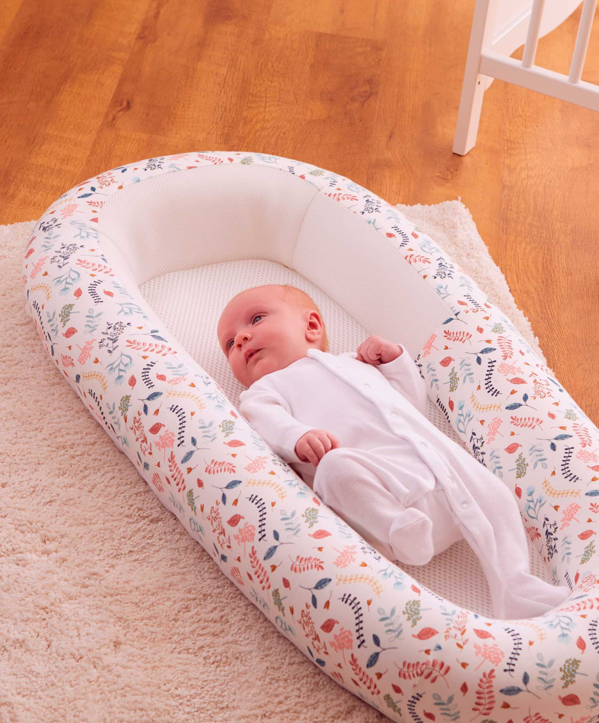 Purflo Baby Nests Purflo Sleep Tight Baby Bed Cover - Botanical