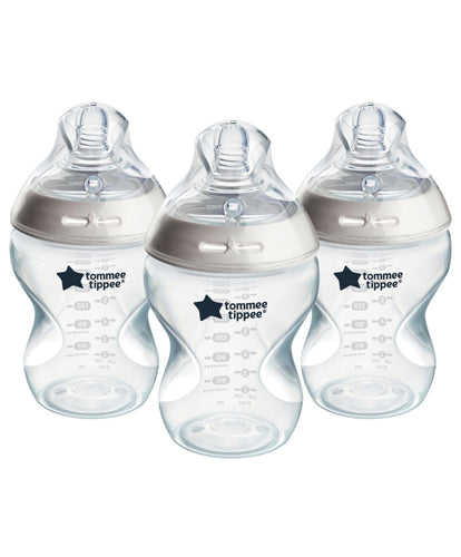 Tommee Tippee Bottle Feeding Tommee Tippee Natural Start Anti-Colic Baby Bottle (Pack of 3) - 260ml