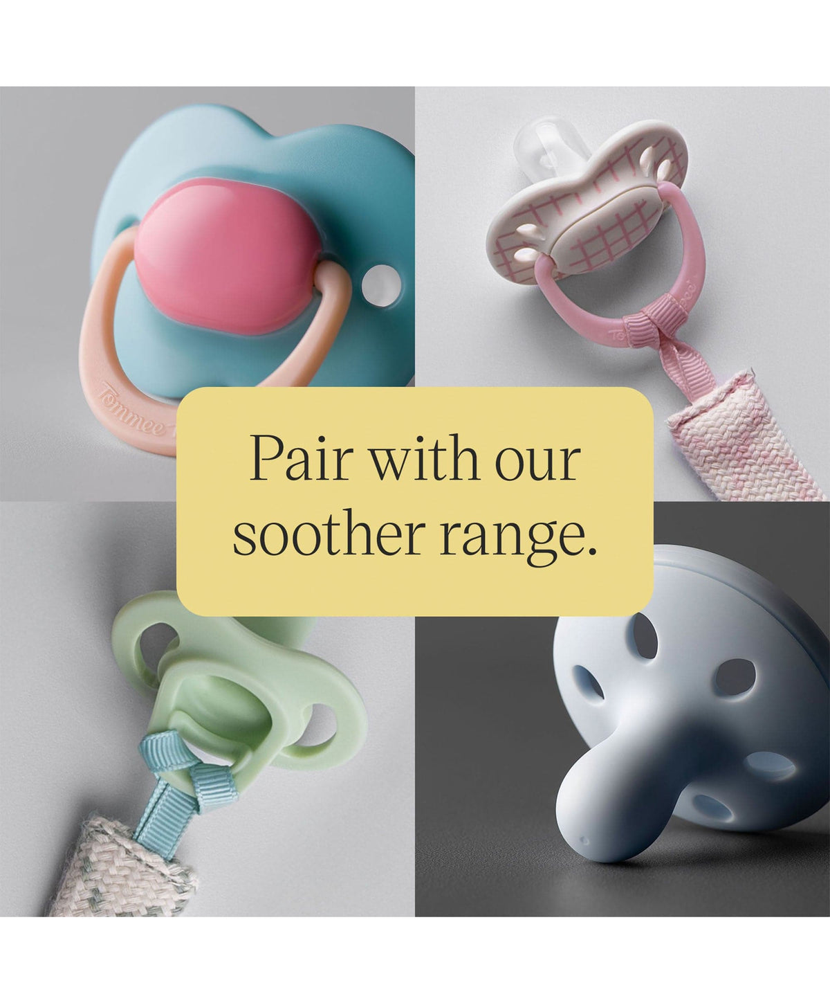 Tommee Tippee Soothers Tommee Tippee Comforter Clip - Cream