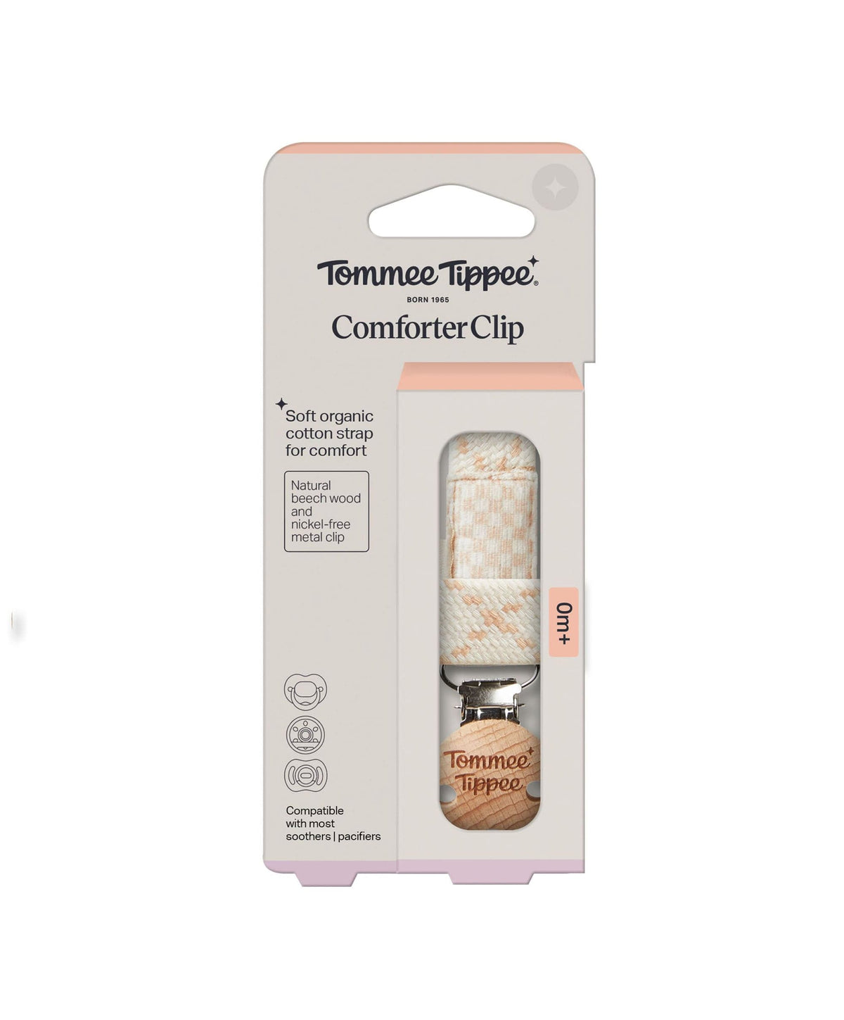 Tommee Tippee Soothers Tommee Tippee Comforter Clip - Cream