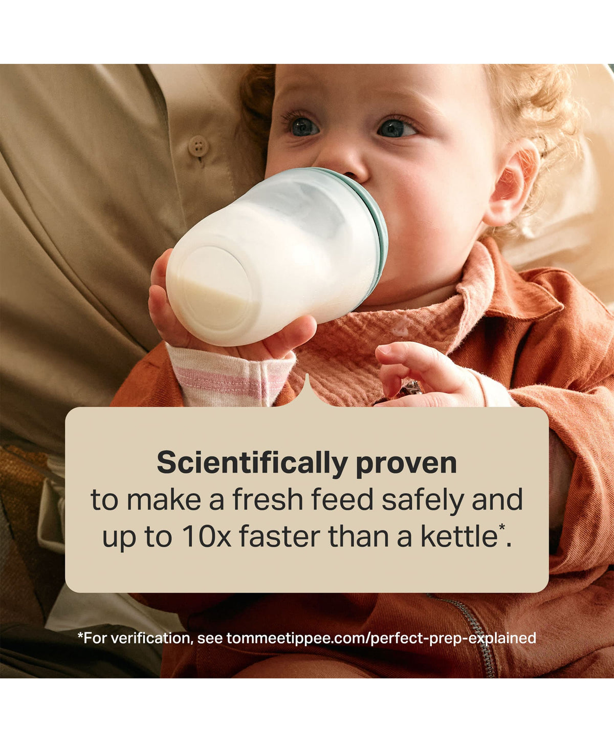 Tommee Tippee Tommee Tippee PerfectPrep Pro Formula Powder Dispenser & Bottle Maker - Nutmeg