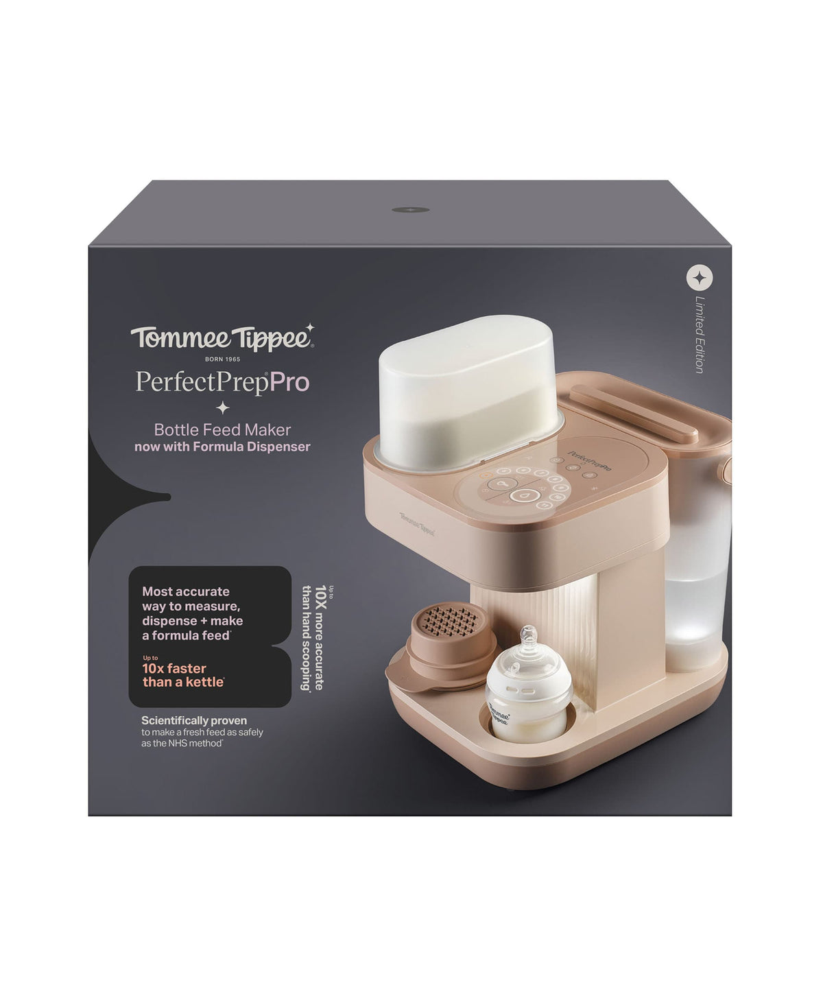Tommee Tippee Tommee Tippee PerfectPrep Pro Formula Powder Dispenser & Bottle Maker - Nutmeg