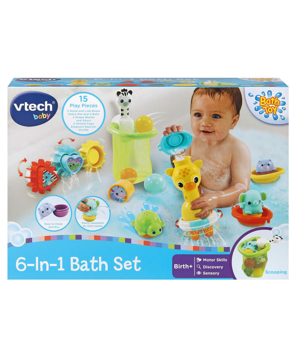Vtech 6-in-1 Bath Set Toys – Mamas Papas UK