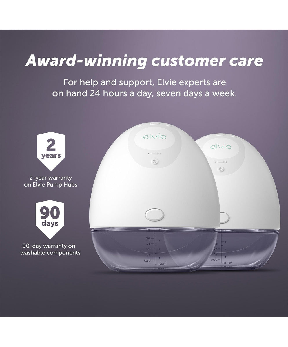 Elvie Double Electric Breast Pump Feeding Mamas & Papas UK