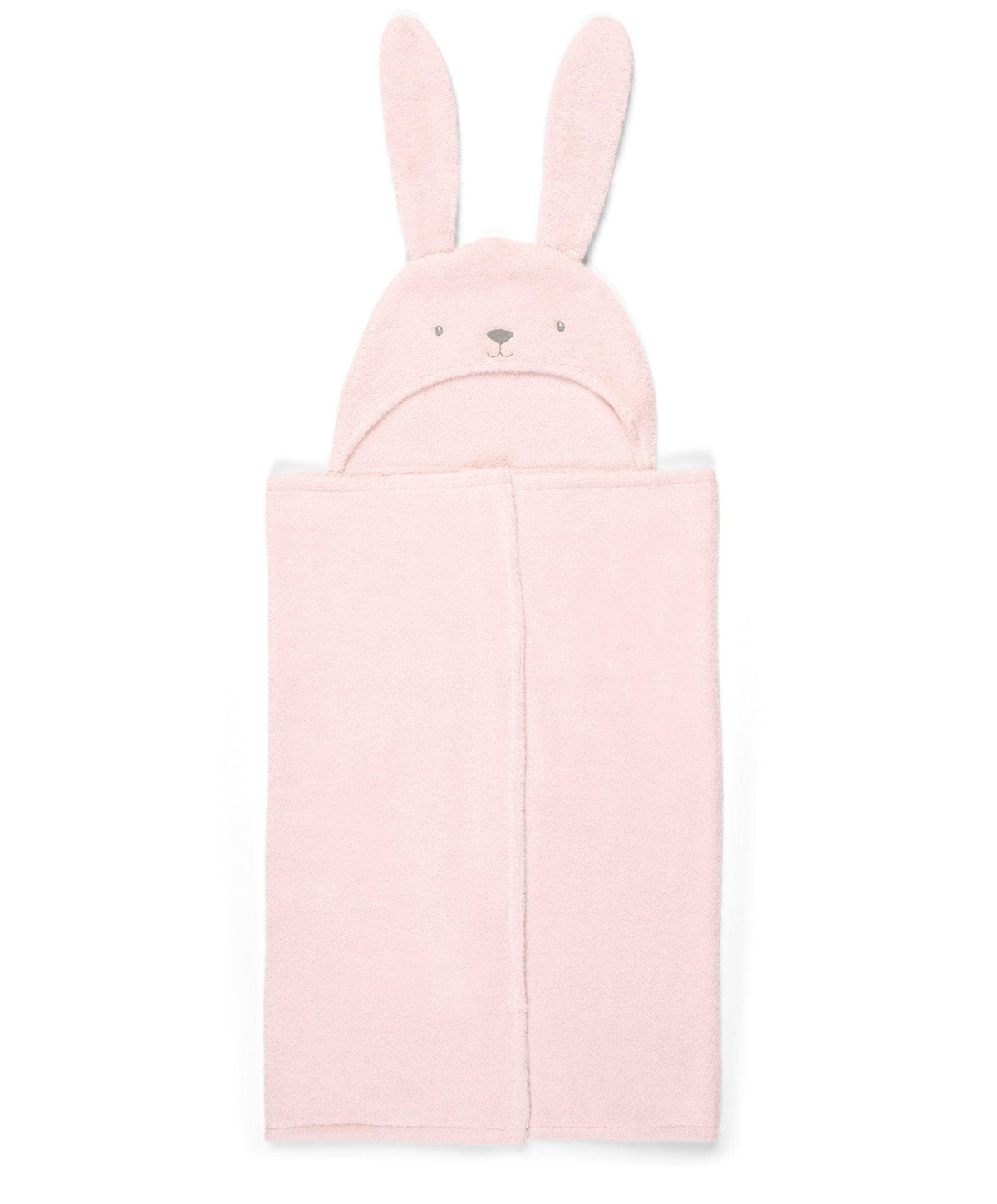 Mamas & Papas Towelling Hooded Towel - Pink Bunny