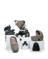 Flip XT³ Pushchair Complete Bundle with Cybex Aton B2 i-Size Car Seat & Base (7 Pieces) – Stone