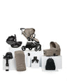 Flip XT³ Pushchair Bundle with Maxi-Cosi Pebble Slide Pro Car Seat & Base (8 Pieces) - Fawn