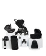 Flip XT³ Pushchair Bundle with Maxi-Cosi Pebble Slide Pro Car Seat & Base (8 Pieces) - Ink