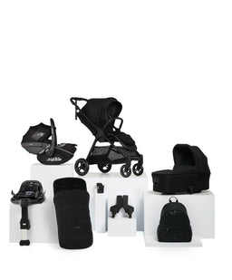 Flip XT³ Pushchair Bundle with Maxi-Cosi Pebble Slide Pro Car Seat & Base (8 Pieces) - Ink