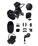 iCandy Peach 8 Complete Bundle with Maxi-Cosi Pebble Slide Pro Car Seat & Base  - Black