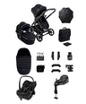 iCandy Peach 8 Complete Bundle with Maxi-Cosi Pebble Slide Pro Car Seat & Base  - Black
