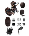 iCandy Peach 8 Complete Bundle with Maxi-Cosi Pebble Slide Pro Car Seat & Base  - Pebble
