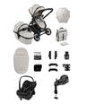 iCandy Peach 8 Complete Bundle with Maxi-Cosi Pebble Slide Pro Car Seat & Base  - Taupe