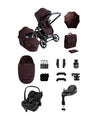 iCandy Peach 8 Complete Bundle with Maxi-Cosi Pebble Slide Pro Car Seat & Base  - Coffee Bean