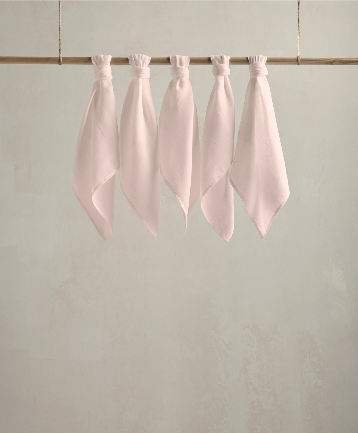 Muslin Squares (Pack of 5) - Pink