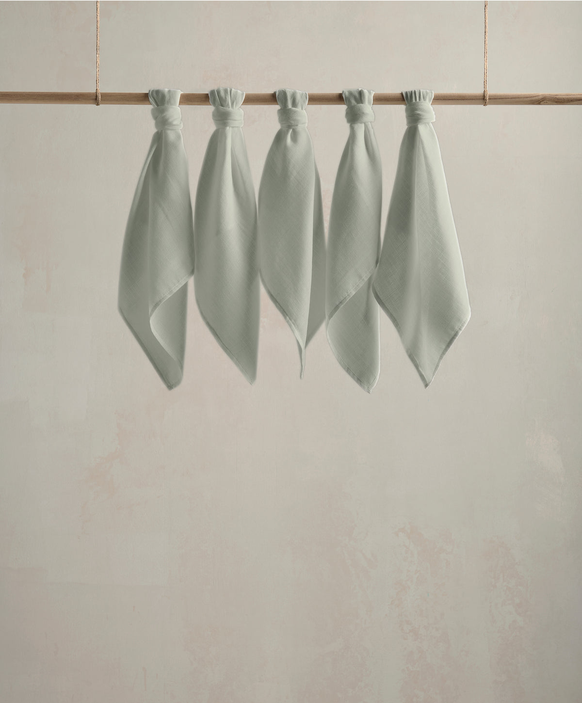 Muslin Squares (Pack of 5) - Sage Green