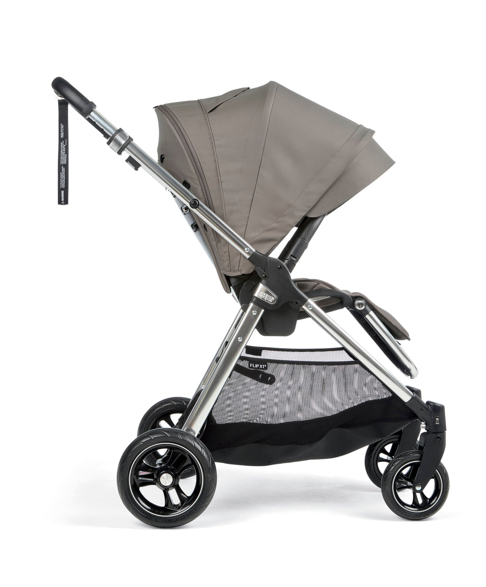Flip XT³ Pushchair Bundle with Cybex Cloud T i-Size Baby Car Seat &amp; Base (8 Pieces) - Stone