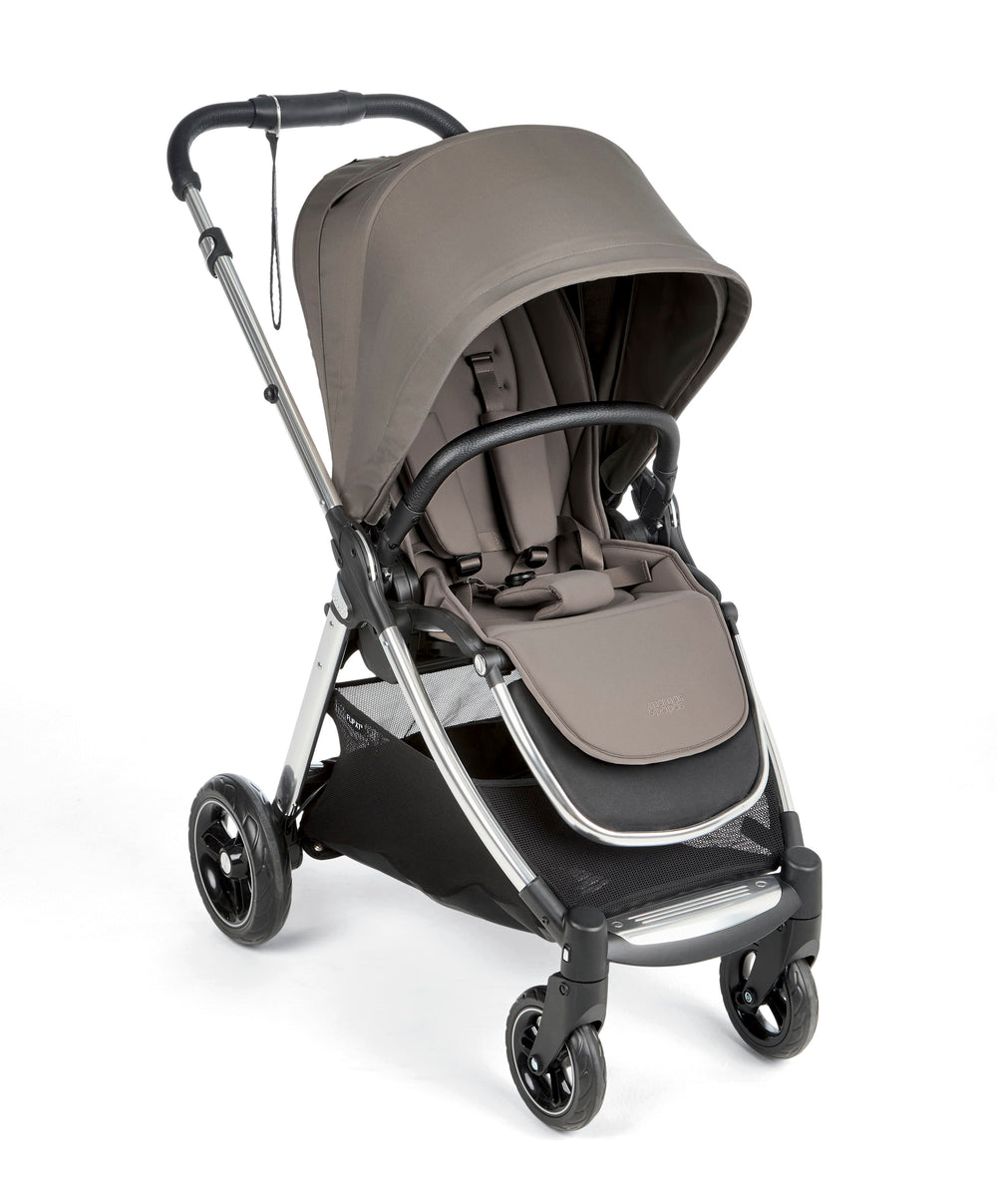 Flip XT³ Pushchair Bundle with Cybex Cloud T i-Size Baby Car Seat &amp; Base (8 Pieces) - Stone