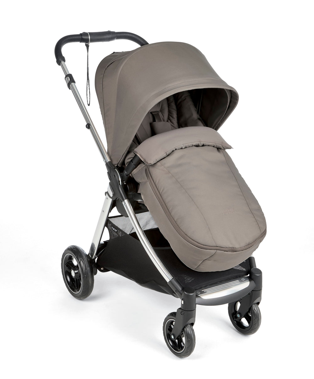 Flip XT³ Pushchair Bundle with Cybex Cloud T i-Size Baby Car Seat &amp; Base (8 Pieces) - Stone