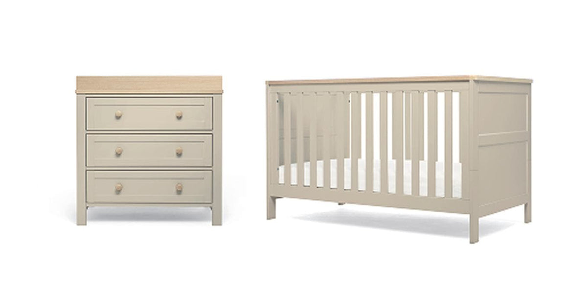 Wedmore 2 Piece - Cashmere/Oak