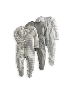 Born to Roar Sleepsuits (Pack of 3)