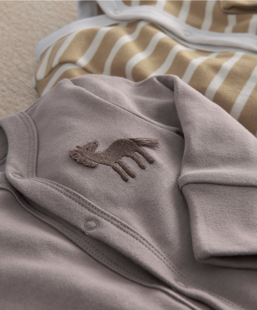 Hobby Horse Sleepsuits (Pack of 3)