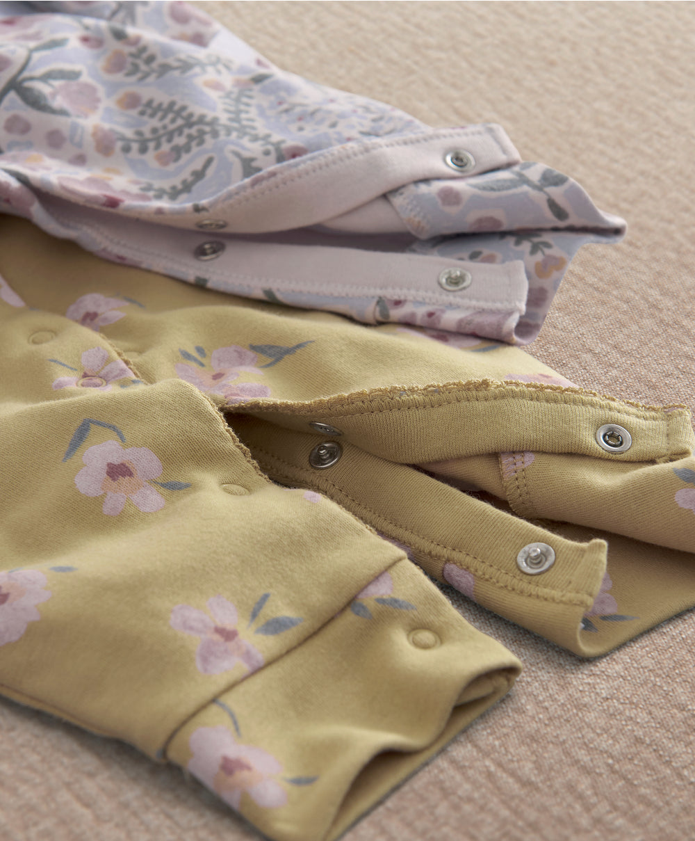 Creative Floral Sleepsuits (Pack of 3)