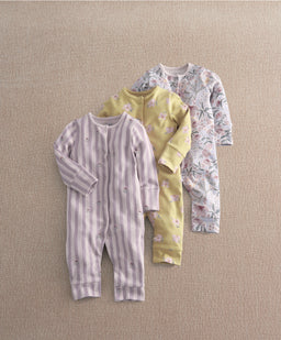 Creative Floral Sleepsuits (Pack of 3)